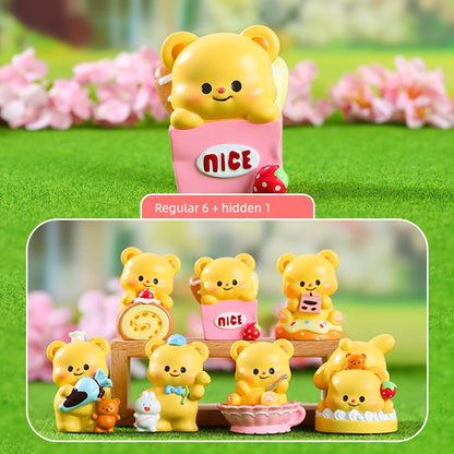 Thailand Butterbear Butter Bear Changing Blind Box 2024 New Arrival Girl Authentic Second Generation Decoration Hand Office