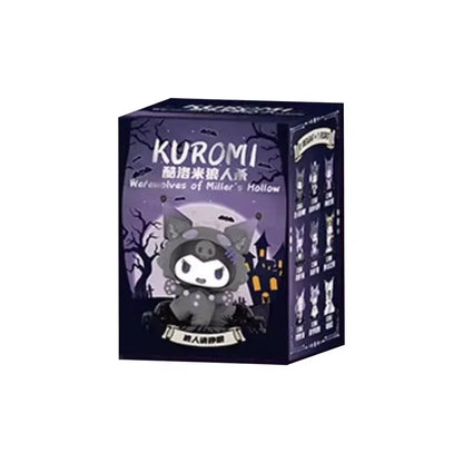 MINISO Sanrio Blind Box Kuromi Werewolf Kill Series Mystery Box Children's Day Christmas Gift Toys Desk Ornament Doll Genuine