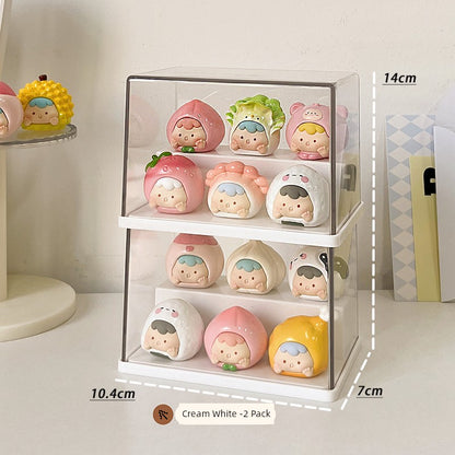 Cute Grain Storage Hand-Made Acrylic Dustproof Display Box