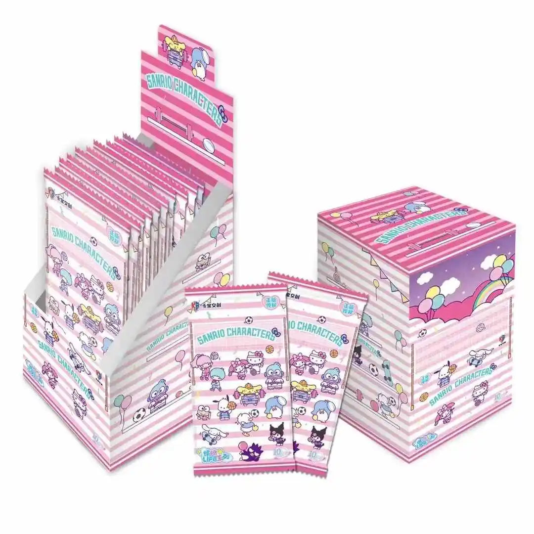 HelloKitty Card Global Travel Theme Collection Cards Sanrio Series Pink Cute Cards Genuine Authorized Collection Card