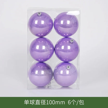 Purple Ball Christmas Decoration