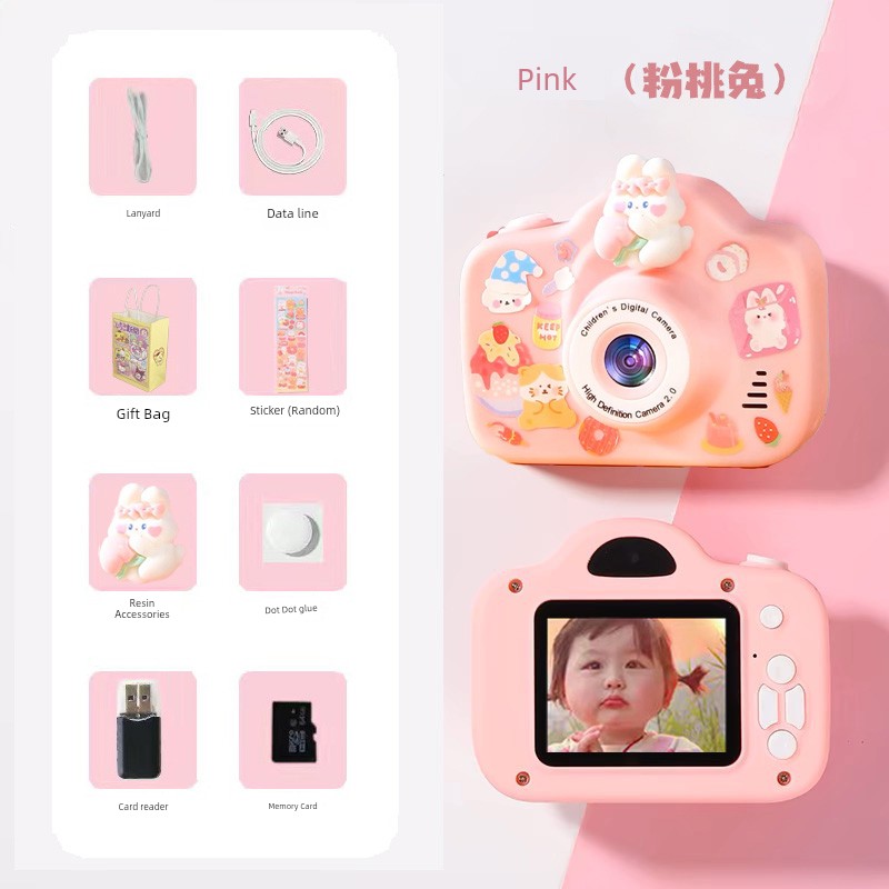 3-8 Years Old Girl Clow M Kids Camera