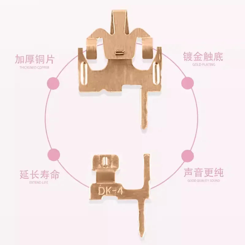 Pink Switch Custom Mechanical Keyboard Linear 35g Light Pressure 5pin Factory lubricated HIFI 22MM Extension Spring HP