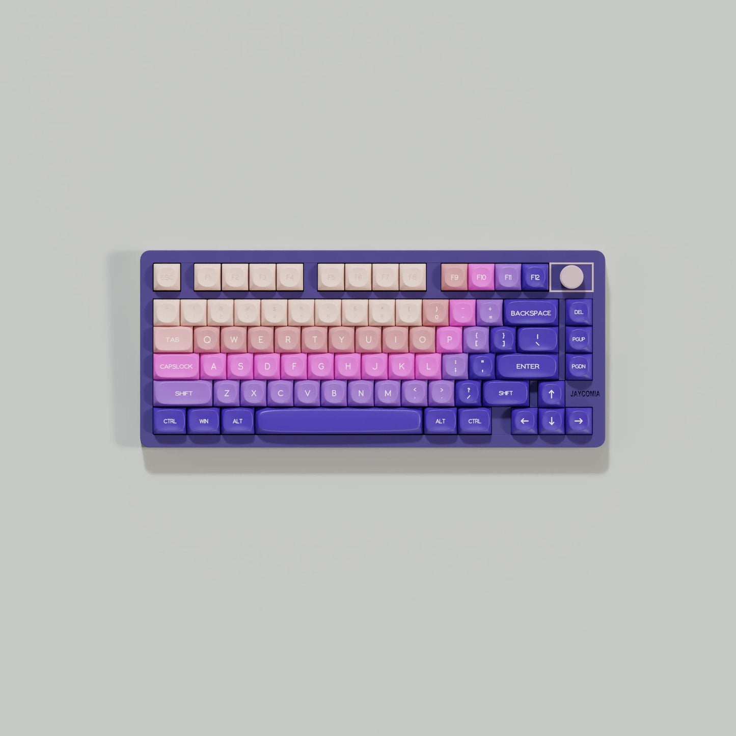 MOA Sunglow Keycaps PBT Dye-Sub German Spanish Grammar English Korean For Mechanical Keyboards 7u Space Alice HI75