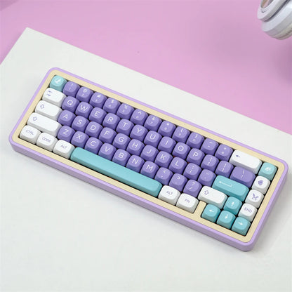 MOA Key Caps 129 Key Mulan PBT Keycap MOA Profile Five-sided sublimation Keycap For Gaming Mechanical Keyboard Keycap MX Switch