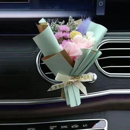 Car Bouquet Perfume Car Interior Aromatherapy Car Decoration Complete Car Decoration with Durable Light Fragrance Outlet