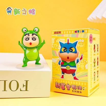 Kawaii Crayon Shin-Chan Metamorphosis Series Cartoon Girls Desktop Decorations Desk Accessories Give Gifts To Girlfriend