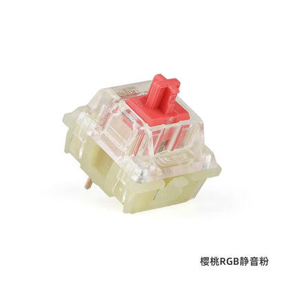 Original Cherry MX Mechanical Keyboard Switch Silver Red Black Blue Brown Silent Pink Shaft Switch 3-pin Cherry Clear RGB Switch