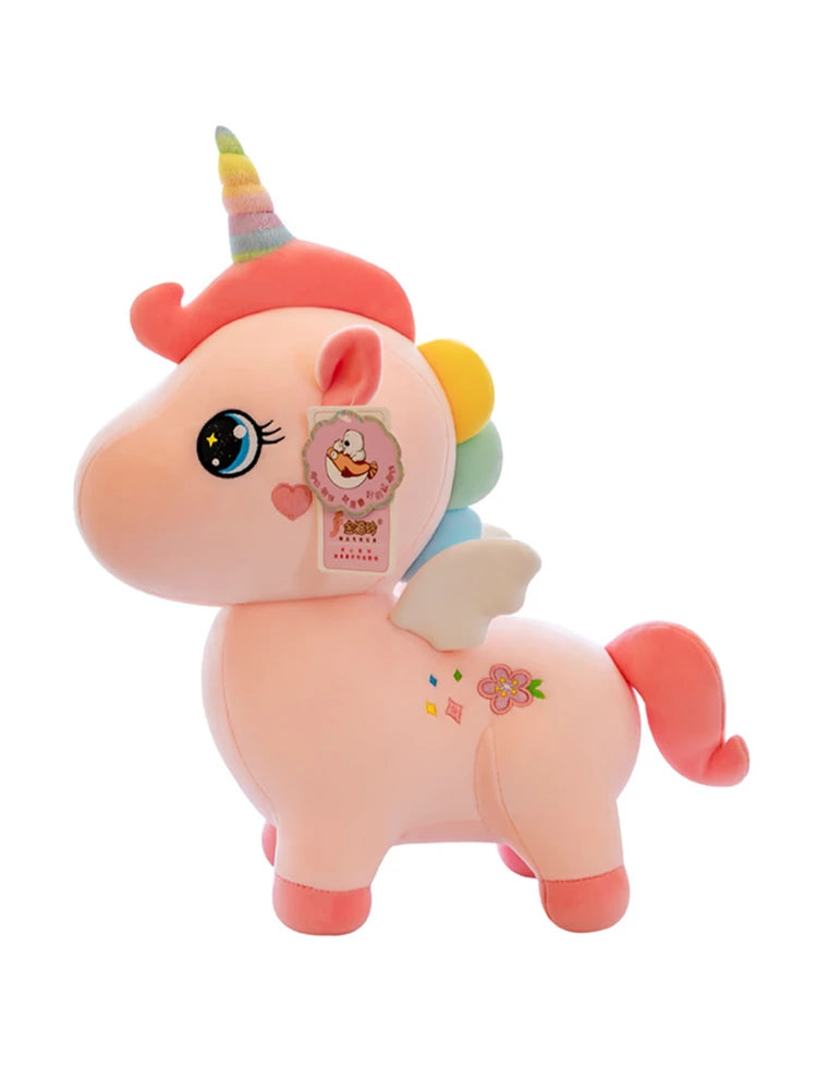 30-40cm Kawaii Unicorn Pony Doll Plush Toy Kids Birthday Gift Doll Pillow/Cushion Christmas Gift for Family and Friends