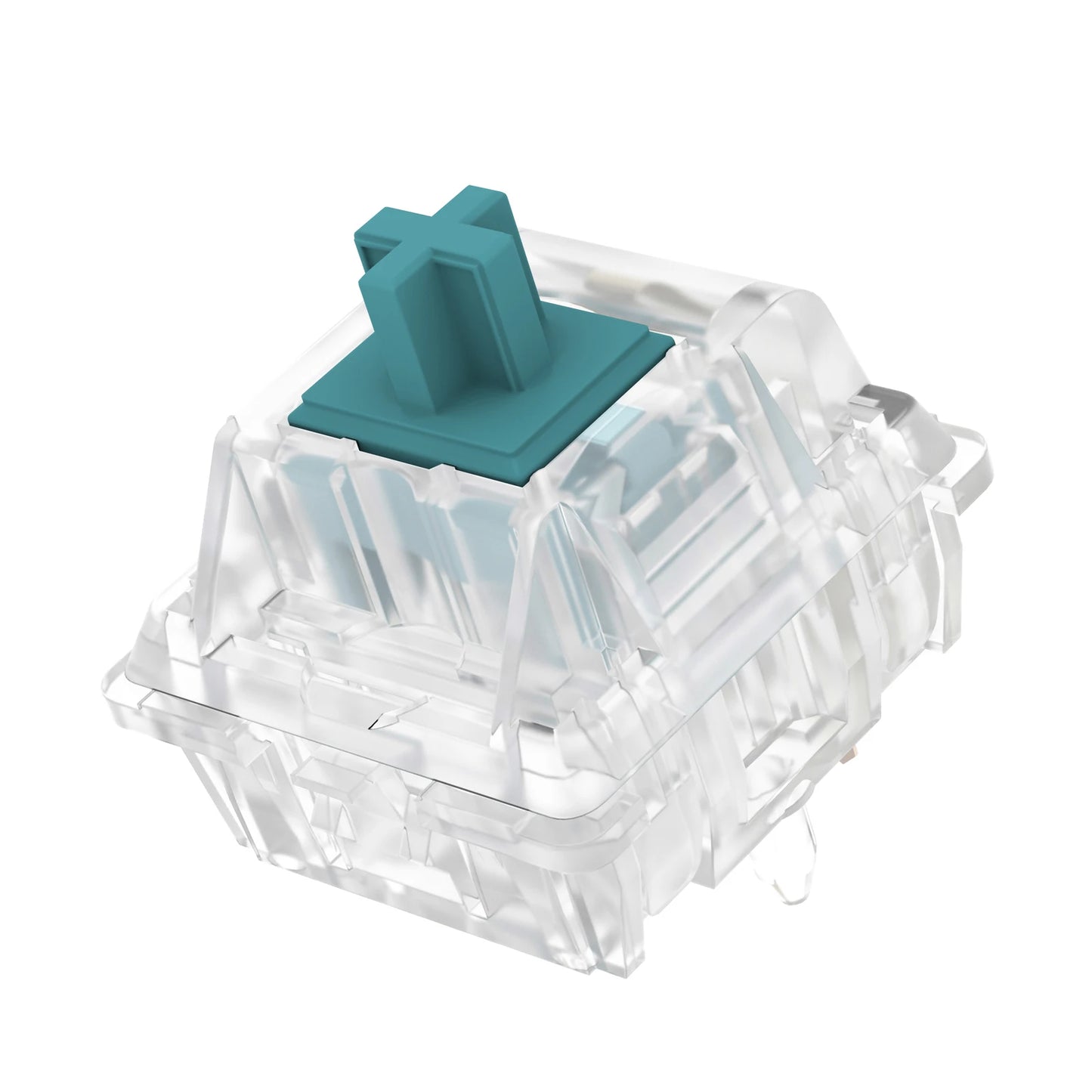 DUROCK T1 Tactile Switch 67g Panda Switch Large Tactility Super Smooth Mechanical Keyborad Switches in Smokey or Clear Housing