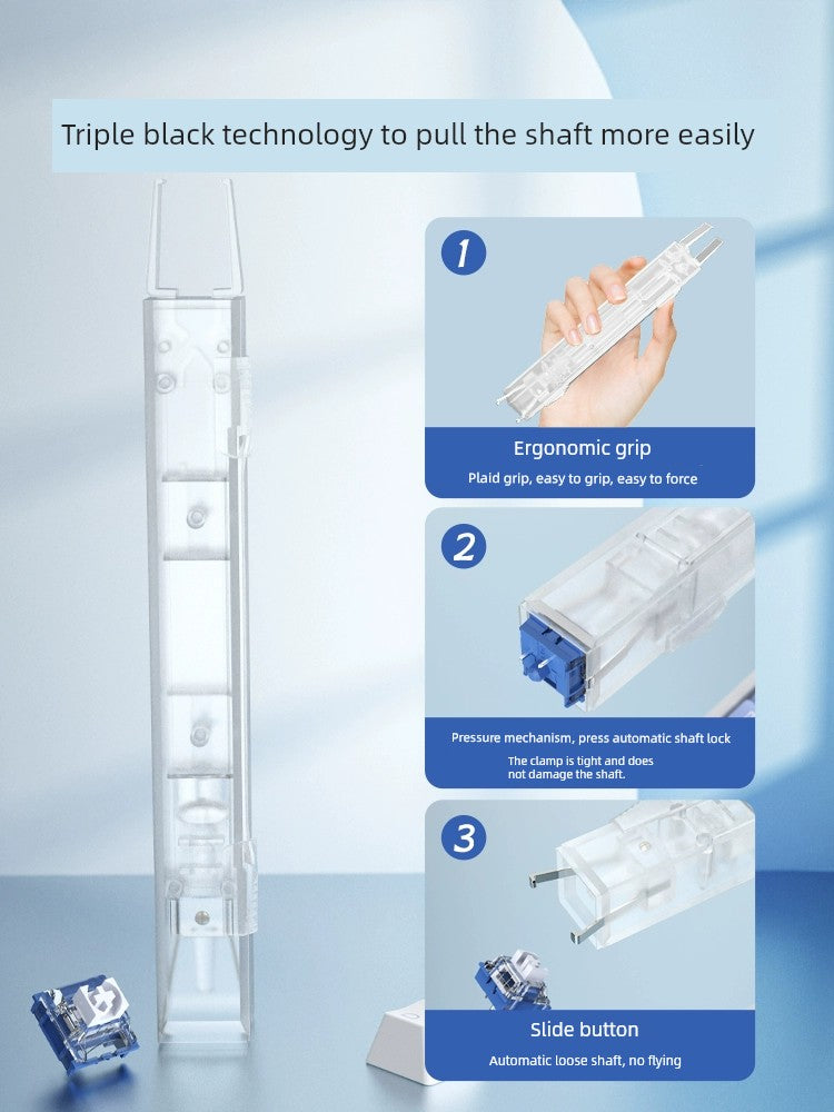 Two-in-One Customized Mechanical Keyboard Ciy Shaft Puller