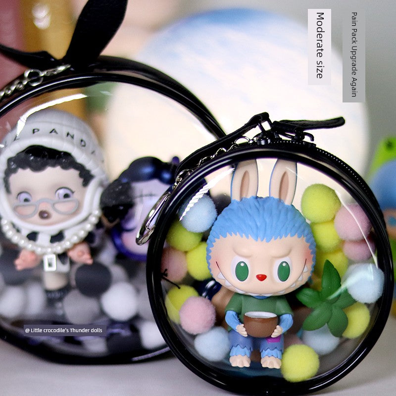 Blind Box Doll Pendant Dustproof Bag 10cm Drying Doll Bag