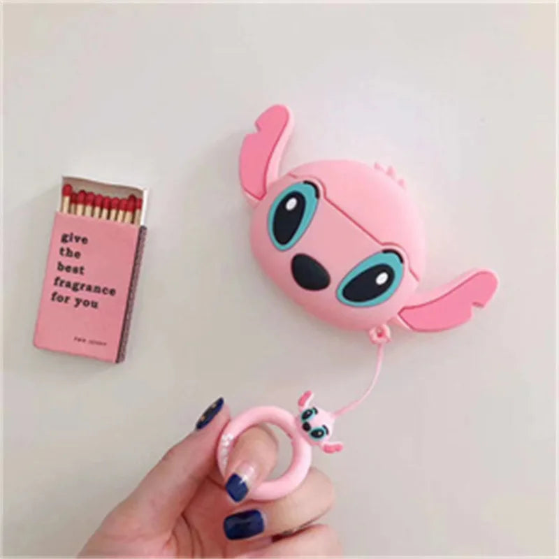 Miniso Cartoon Earphone Case Cover for Airpods 4 New Bluetooth Wireless Earbuds Charging Box Protective Shell for Air Pods 4