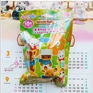 Sylvanian Families Blind Box Baby Mini Figure Dress Up Forest Family Cake Mystery Box Lucky Bag Cute Birthday Gifts For Children