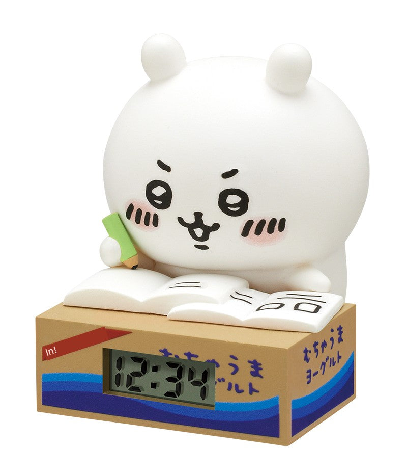 Authentic Chiikawa Qitan Self-Deprecating Xiong Jiikawa Clock Blind Box Capsule Toy 1st Pop-up Generation Small Eight Ornaments