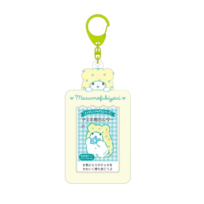 Sanrios Kuromi Cinnamoroll Purin Dog Photocard Bag Cute Cartoon My Melody Card Holders Student Id Credit Card Storage Case Bag