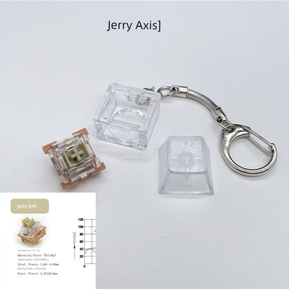 Milk Tea Keychain Customized Chemical Shaft Tester