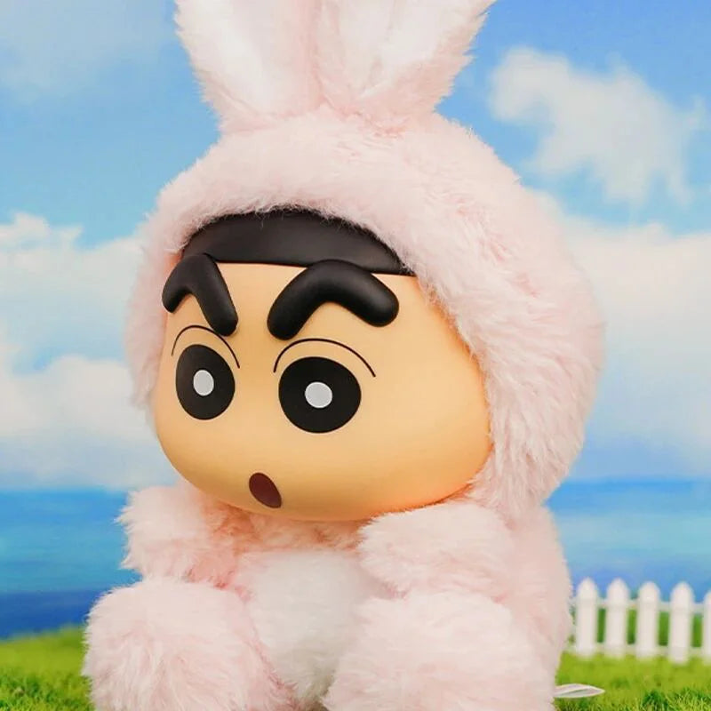 In stock Hot Crayon Shin chan Animal Blind Box Plush Doll Mystery Box Desktop Decoration Car Decoration Handmade Christmas Gift