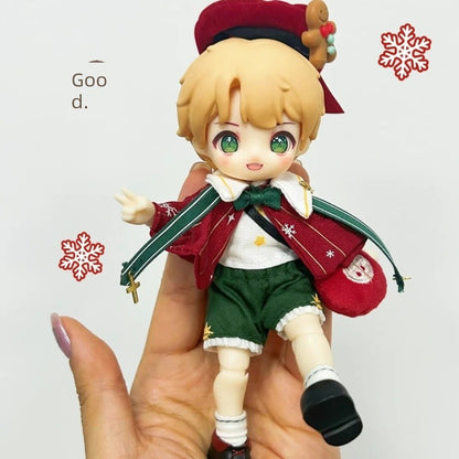 Genuine Goods Nagi Beast Kindergarten Wishing Party Series Hanging Card BJD Movable Doll Trendy Christmas Gift