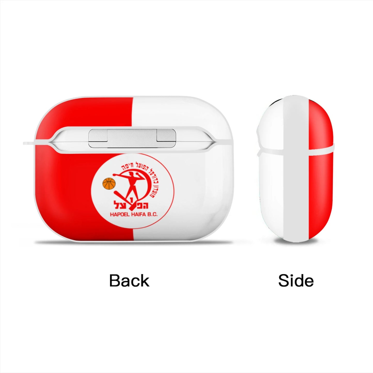 Hapoel Haifa Basketball Case For AirPods 1 2 3 Case Cover AirPods Pro 2 Wireless Headphones