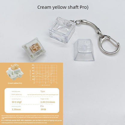 Milk Tea Keychain Customized Chemical Shaft Tester