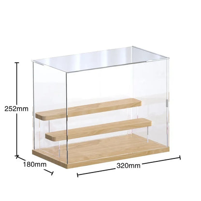 Acrylic Storage Box Blind Box Doll Toys Gift Display Rack Cosmetic Perfume Storage Shelf Home Decor Organizer Stand 2-4 Tiers