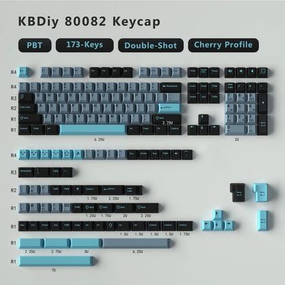 KBDiy GMK Keycap Double Shot GMK Olivia Shoko Jamon WOB Red Samurai Botanical PBT Keycaps Cherry Profile for Mechanical Keyboard