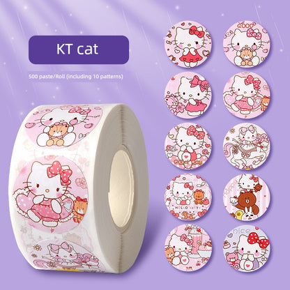 Sanrio Clow M Praise Little Red Flower Cute Stickers