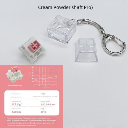 Milk Tea Keychain Customized Chemical Shaft Tester