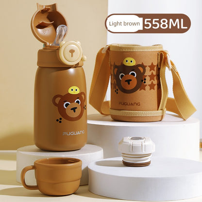 Fuguang Food Grade Special Strap Children's Thermos Mug