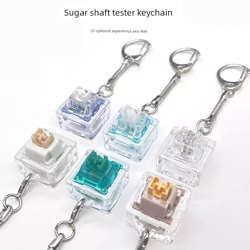 Milk Tea Keychain Customized Chemical Shaft Tester