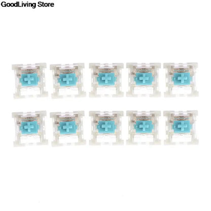 10Pcs/lot Outemu Mx Switches 3 Pin Mechanical Keyboard Black Blue Brown Switches for CIY Sockets SMD Replacement