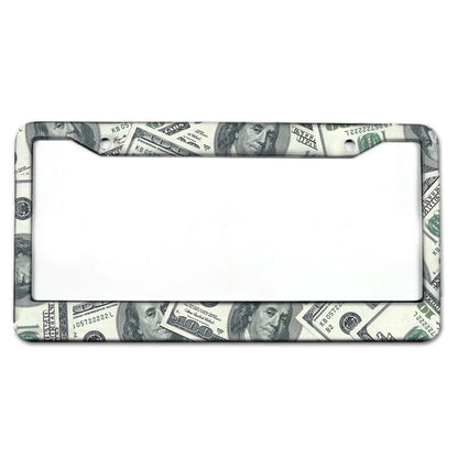 Motors license plate frame in the United States, Canada, Mexico, aluminum alloy car decoration license plate frame