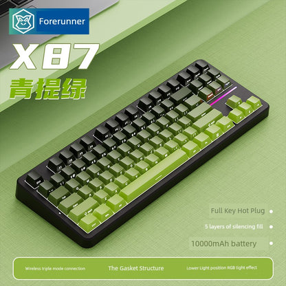 Pioneer X87 Side Engraved BlackBerry Wireless Mechanical Keyboard