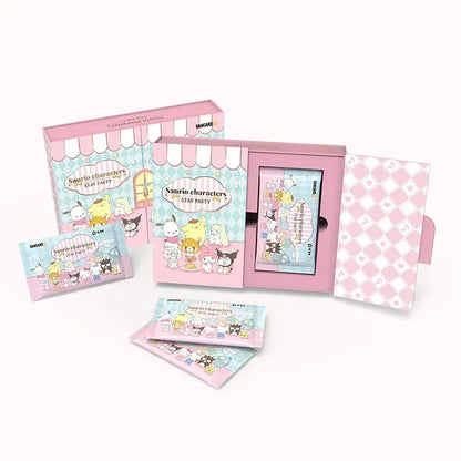 Genuinely Sanrio Card Life Diary Sanrio Family Coolomi Life Diary HelloKitty Pink Cute Anime Card Collection Card Kids Toy Gift