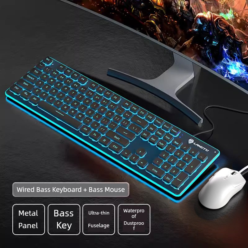 Langtu Wired Good-looking Tablet Typing Girl Keyboard