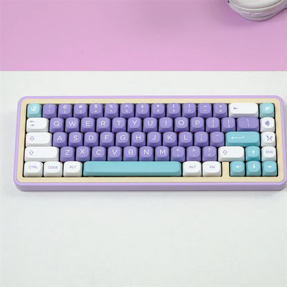 MOA Key Caps 129 Key Mulan PBT Keycap MOA Profile Five-sided sublimation Keycap For Gaming Mechanical Keyboard Keycap MX Switch