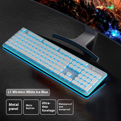 Langtu L1 Mechanical Keyboard Feels Silent Wireless Keyboard Quiet Quiet Desktop Notebook E -Sports Game Office