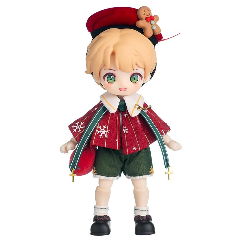 Original Nagi Jointly Movable Bjd Christmas Gift Kindergarten Wishing Party Series Action Figure Model Garage Kit Kid Xmas Toy