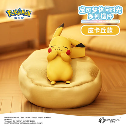 6 Styles Pokemon Pikachu Bulbasaur Figures toys Sleep Starry Dream Series Action Figure Cartoon Birthday gift