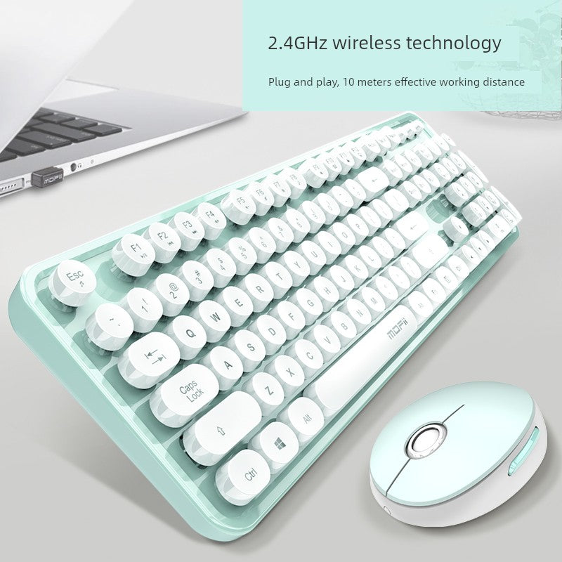 Mofii Mouse Girl Good-looking Wireless Keyboard