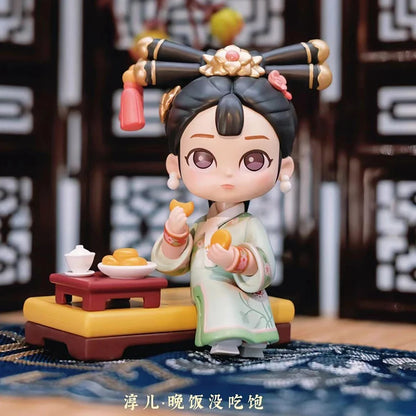 Genuine Legend Of Zhen Huan Ii Series Blind Box Play Doll Chinses Style Action Figurine Surprise Blind Box Girl'S Birthday Gift