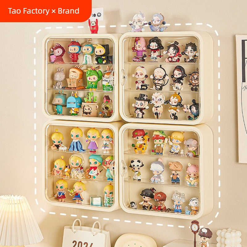 Blind Box Wall-Mounted Transparent Hand Cabinet Storage Display Rack