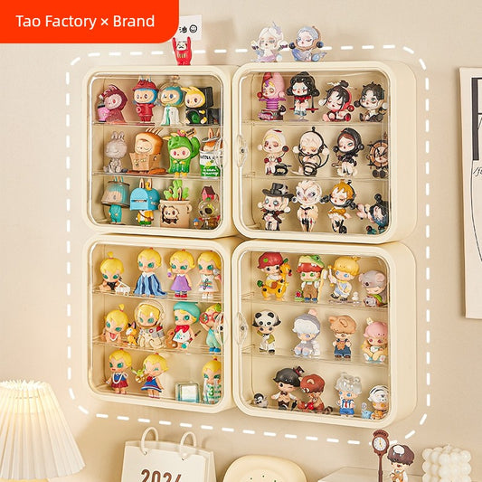 Blind Box Wall-Mounted Transparent Hand Cabinet Storage Display Rack