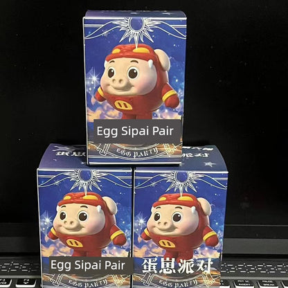 Egg Puff Party Game In Stock Desktop Blind Box Hand Office