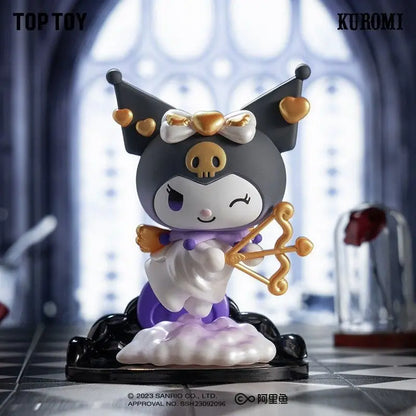 Sanrio Kuromi Blind Box Werewolf Kill Series Female Birthday Gift Doll Toy Handmade Doll Desktop Ornament