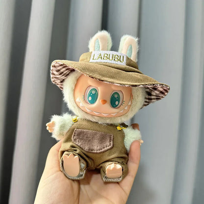 Cute Mini Plush Doll'S Clothes 17cm Labubu II Idol Dolls Sitting Party Outfit Accessories For Korea Kpop Exo Clothing DIY Gift