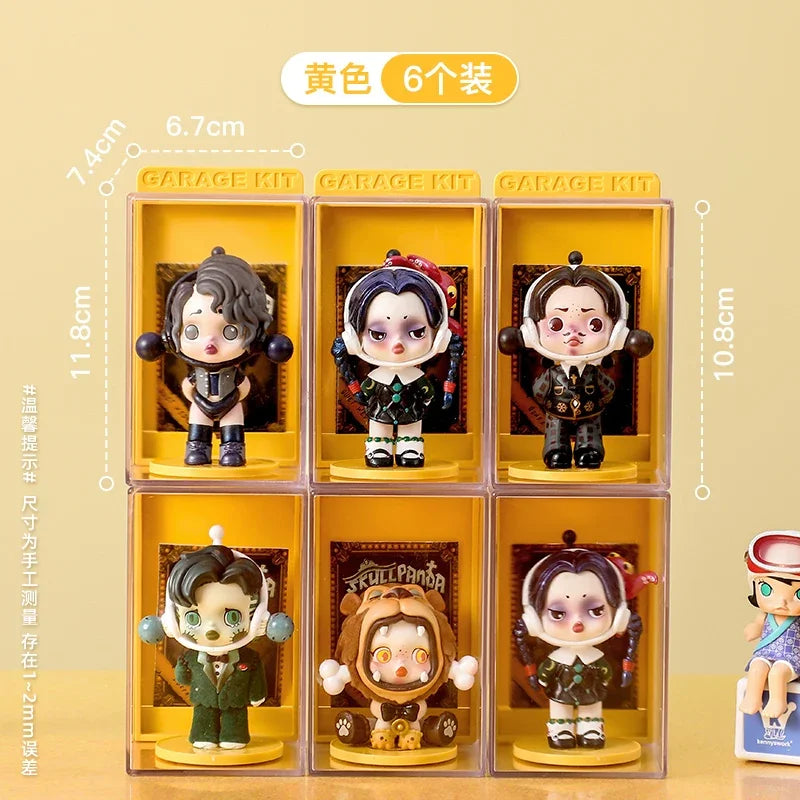 1/6pcs Blind Box Storage Display Rack Hand Puppet Single Doll Storage Box Acrylic Transparent Dustproof Toy Organization Cabinet