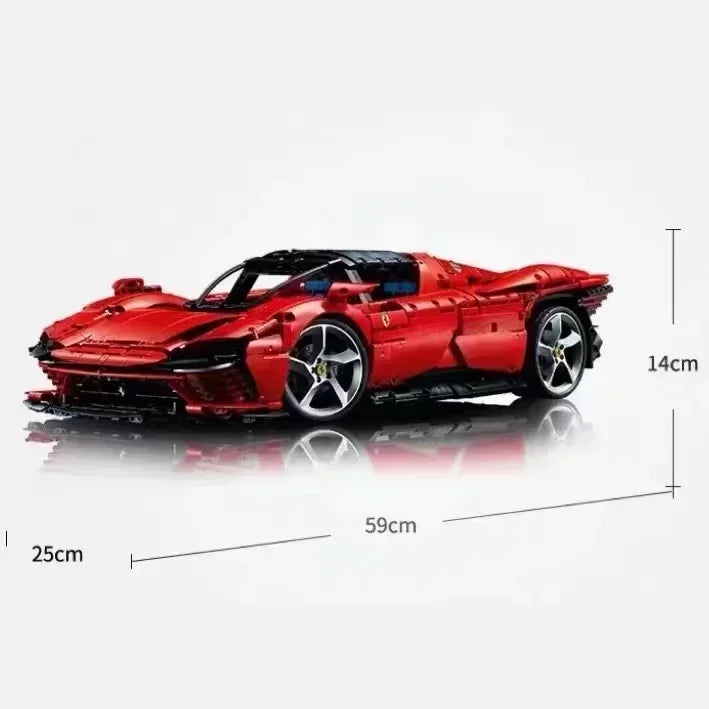 IN Stock 3778PCS Daytona SP3 42143 Supercar Model Building Block Toys for Boys Girls Birthday Christmas Gift