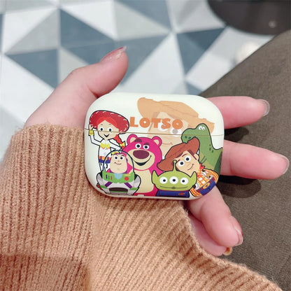 Cute Cartoon Toy Story Buzz Lightyear Earphone Case For Airpods 2 3rd pro pro2 4 Bluetooth Wireless Headphone Cover Gifts